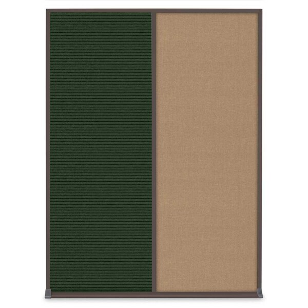 Single Door Radius Plus Corkboard, 24"X